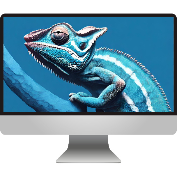 Cyber Chameleon Image
